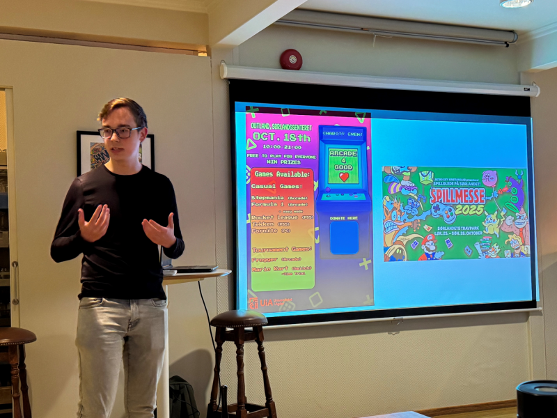 UIA studenter støtter Grøm Rotarys prosjekt